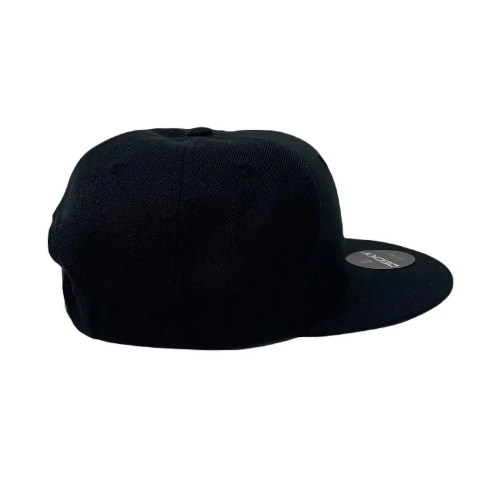Los Angeles LA Axe Snapback Hat All Black